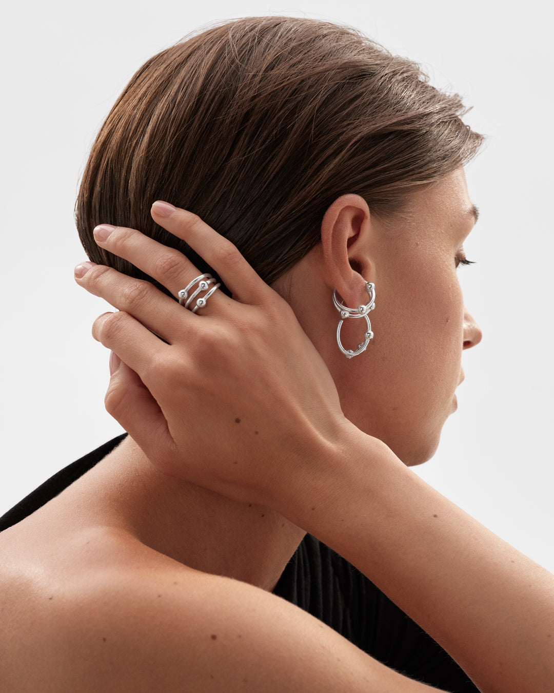 Kehät ring silver