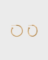 Kalevala hoop single earring bronze