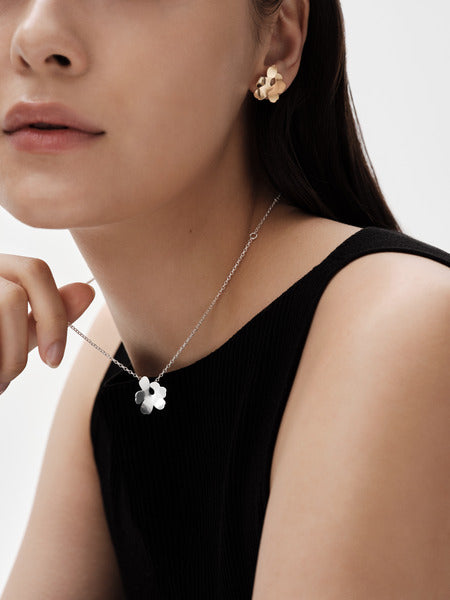 Unikko-riipus mini hopea