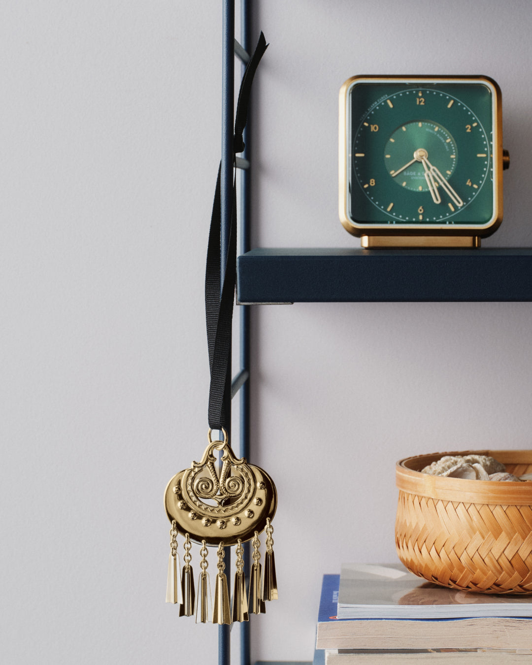 Moon Goddess ornament bronze