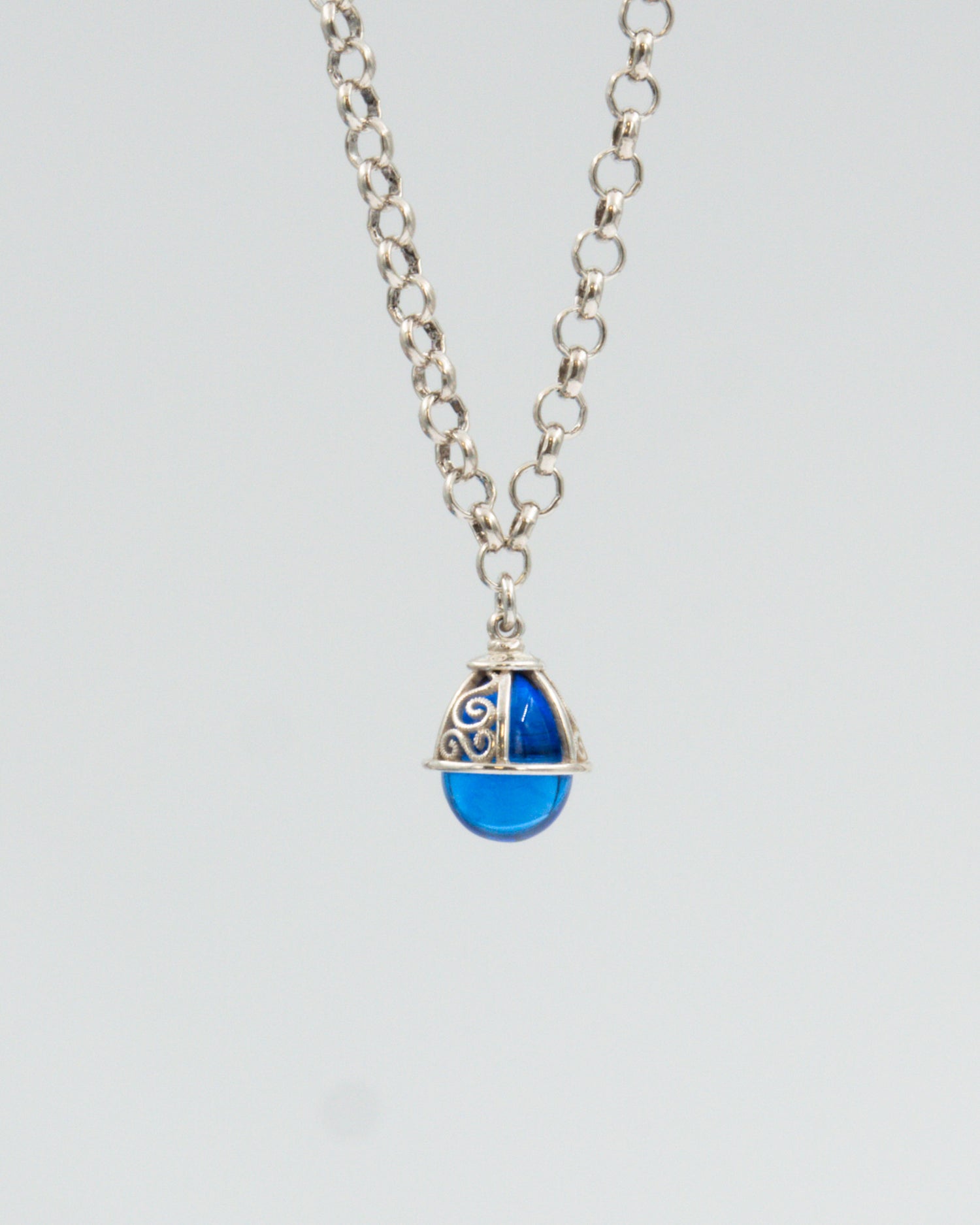 Held The Beginning of Life bracelet synthetic quartz silver