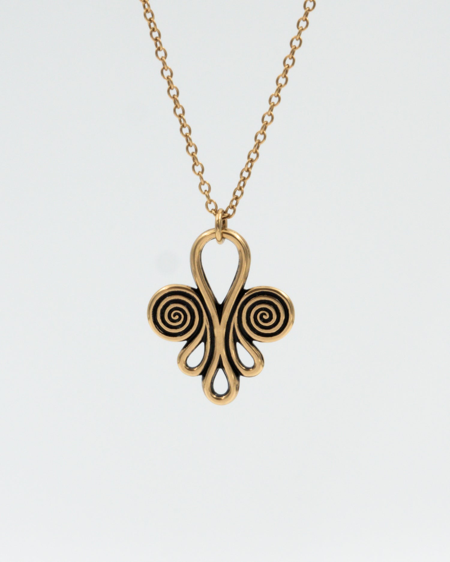 Pidetty Nokian riipus pronssi