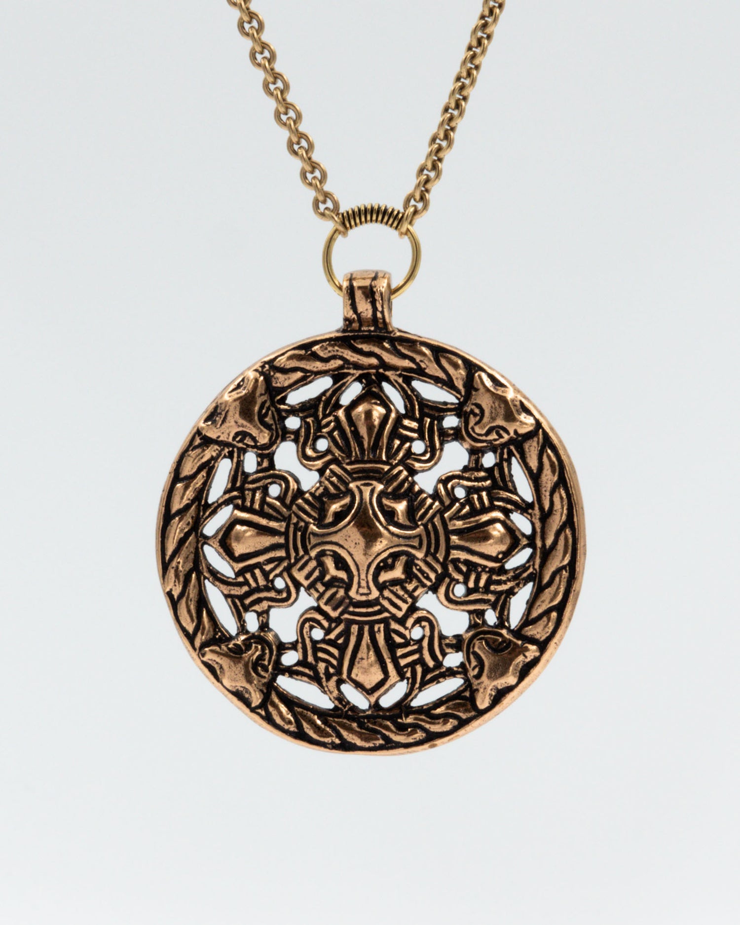 Pidetty Ahvenanmaan riipus pronssi