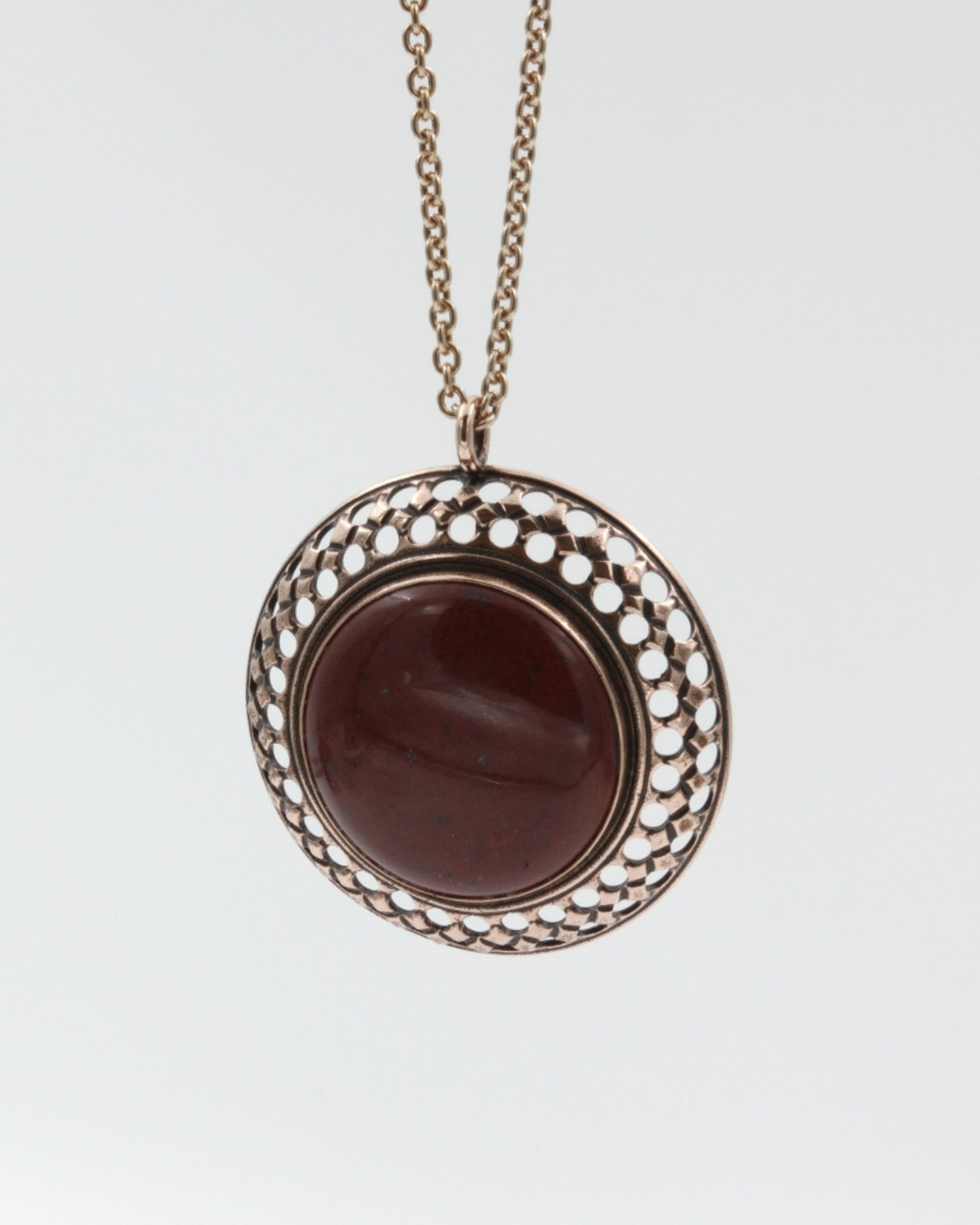 Held 1621 pendant 70 cm bronze jasper