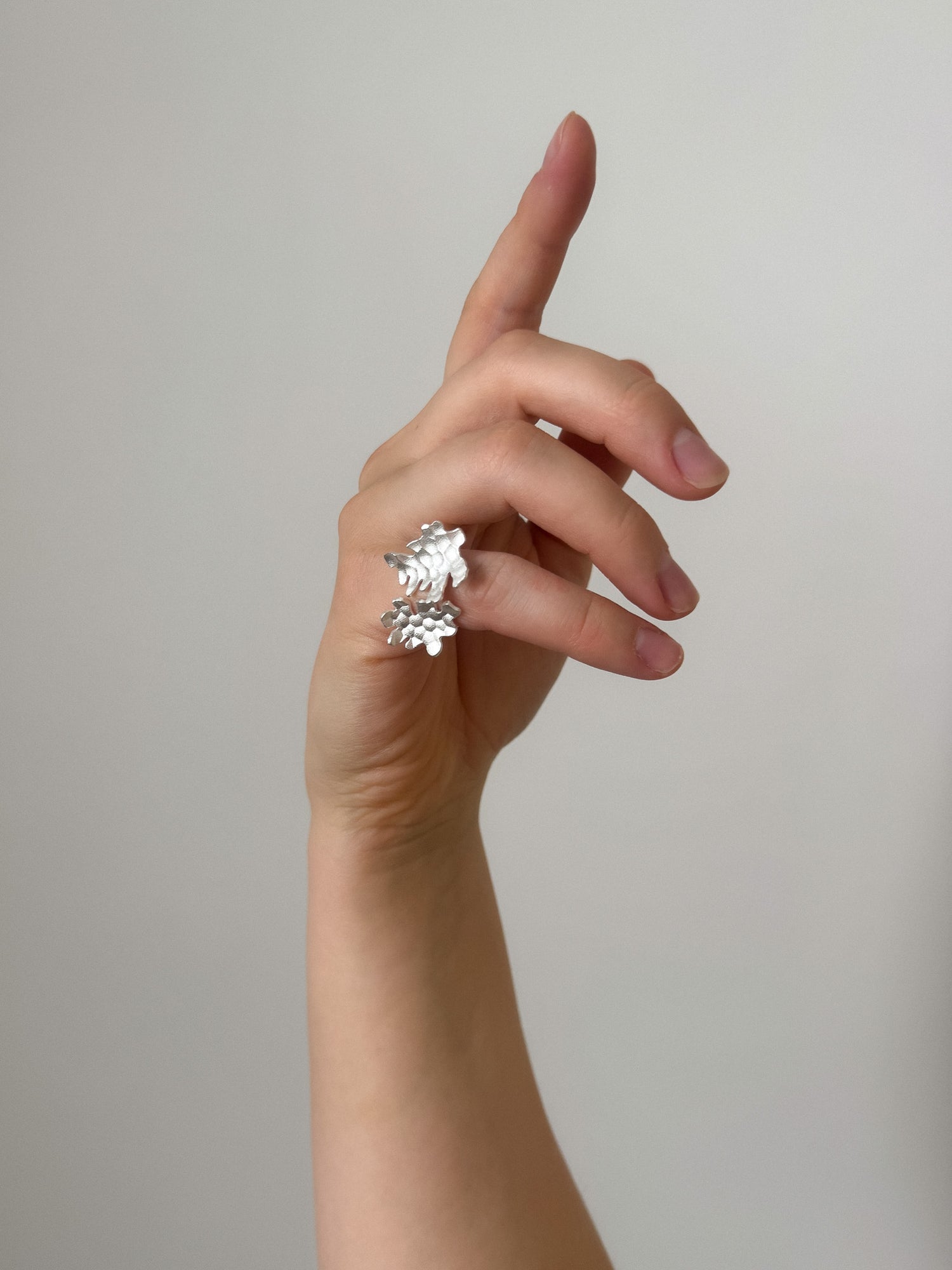 Tundra Ring Silver