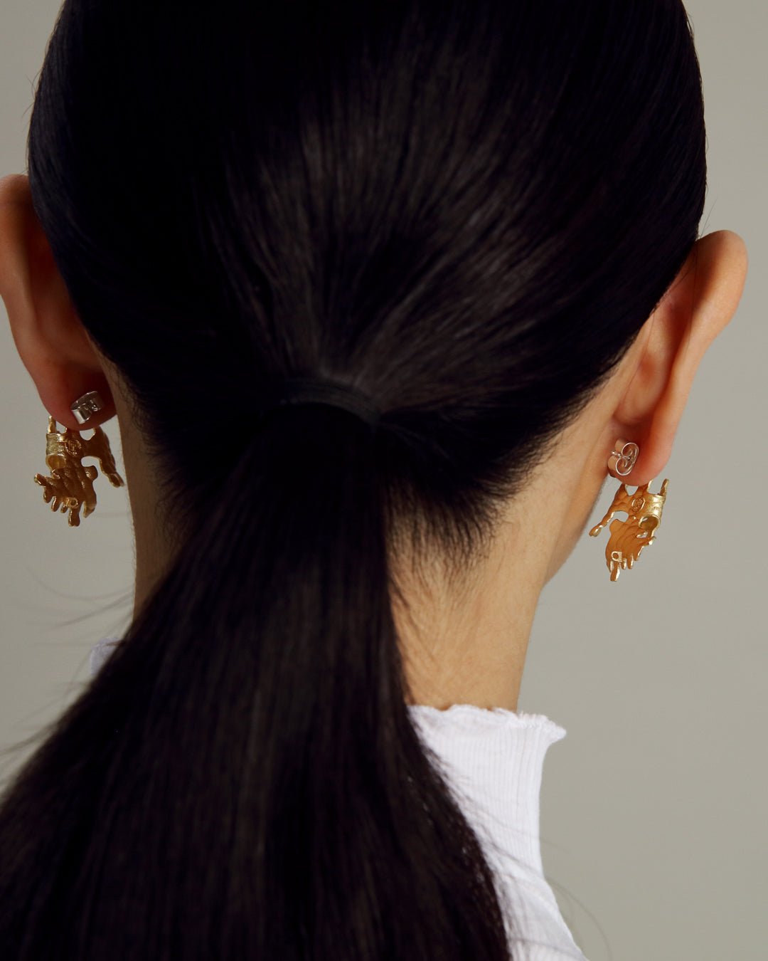 Tundra Earrings bronze
