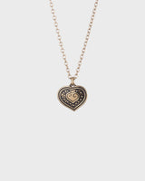 Eura Heart Pendant bronze