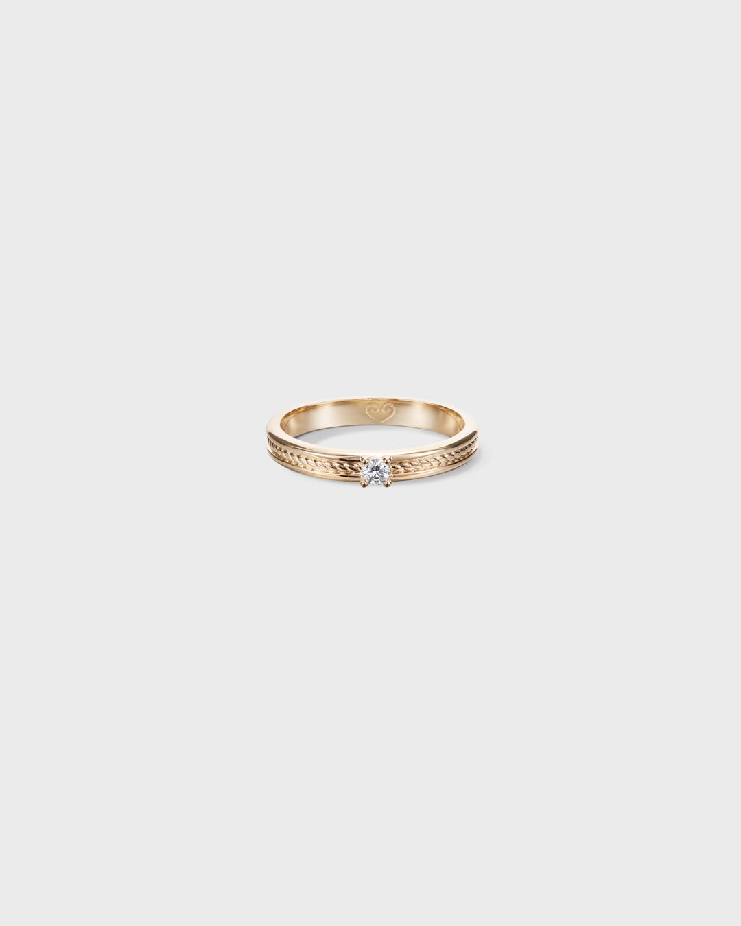 Heritage Diamond Ring 0.06 ct gold