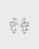 Echoes Earrings big silver