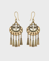Kuutar single earring bronze