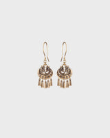 Moon Goddess Earrings small bronze