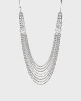 Birds of Paradise Necklace silver