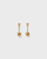 Thai Earrings long gold