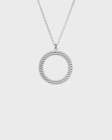 Circle of Light Pendant silver