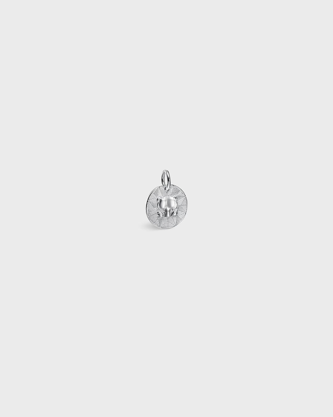 Amulet Mini Charm Kalevala Bear silver