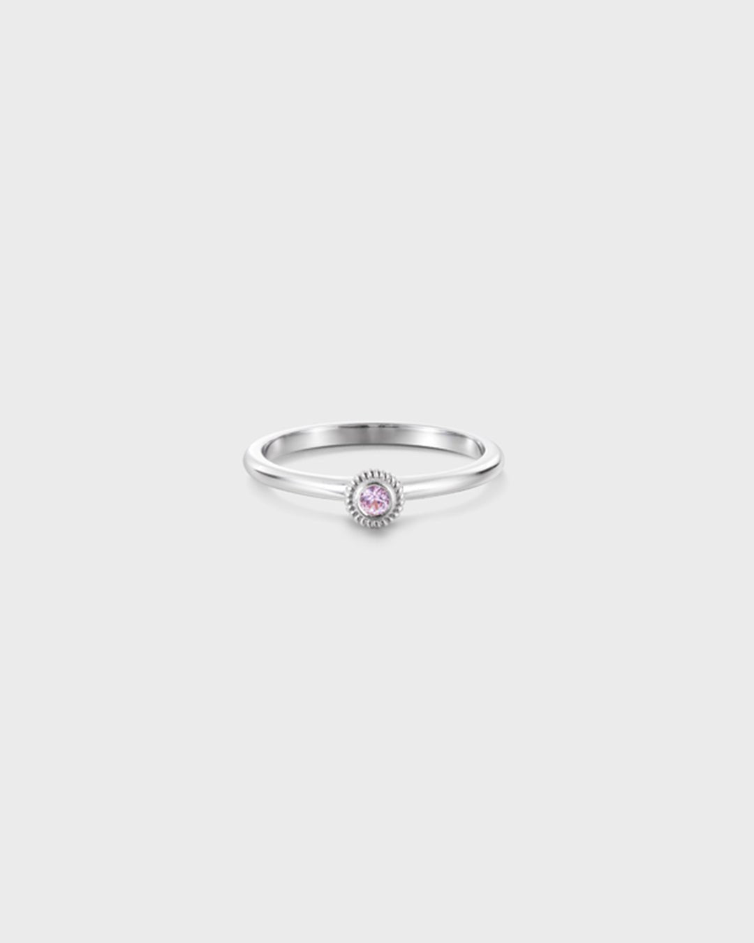 Beloved ring sapphire 2,5mm white gold