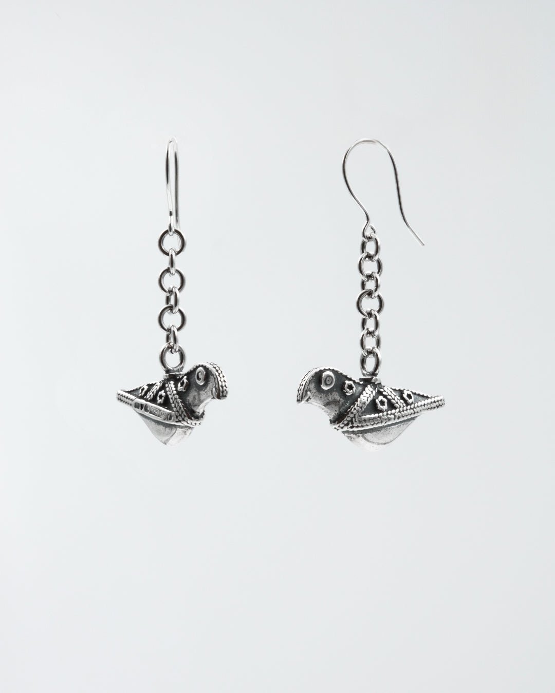 Kept Hattula's bird earrings silver