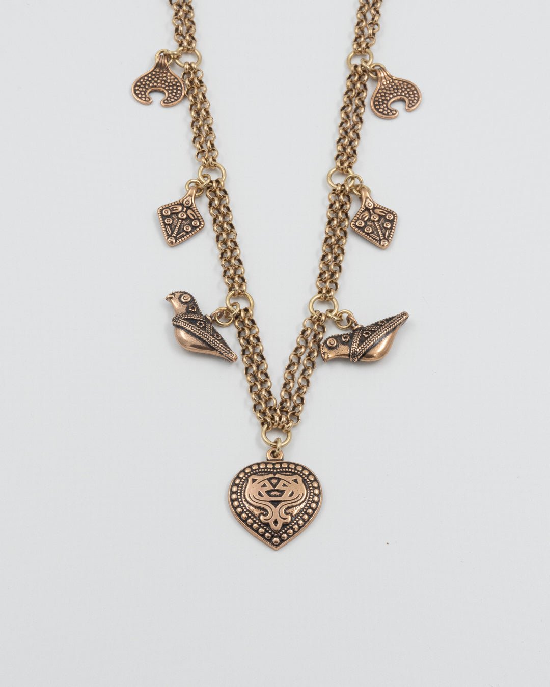 Kept Aarrekääty necklace 70 cm bronze