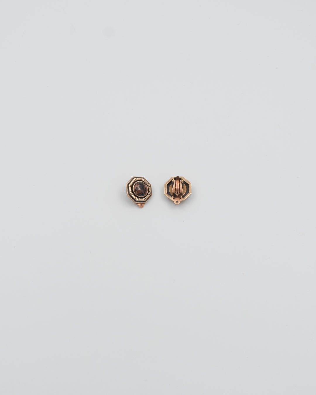 Kept Viapori 250 v earrings clip bronze Granite