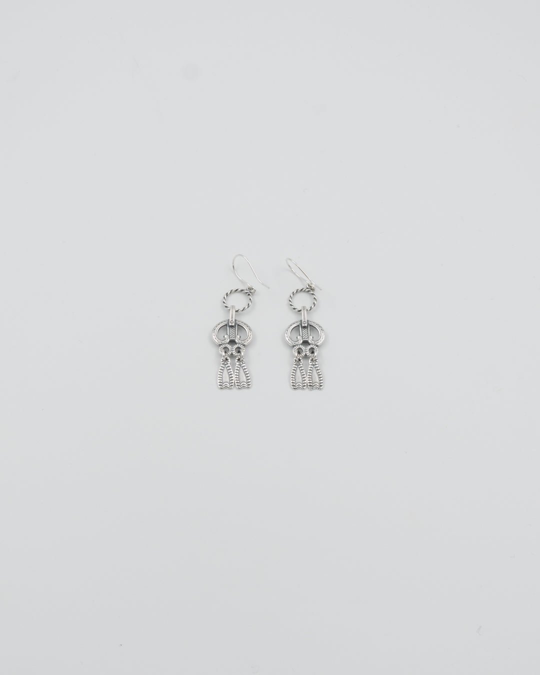 Kept Viipur rinkilä earrings silver